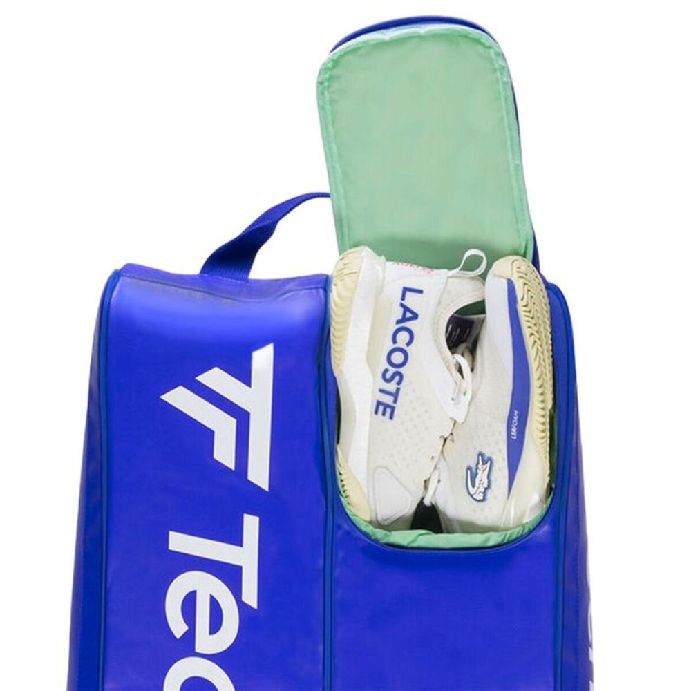 Husă pentru rachetă Tecnifibre Tour Endurance Blue Id 12R Albastru