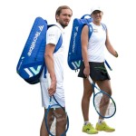 Husă pentru rachetă Tecnifibre Tour Endurance Blue Id 12R Albastru