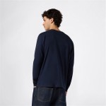 Tricou cu Mânecă Lungă Bărbați Champion 221652-BS501 Bleumarin (S)