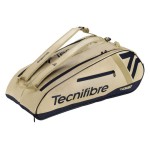 Husă pentru rachetă Tecnifibre Tour Endurance Sand 12R Maro Deschis