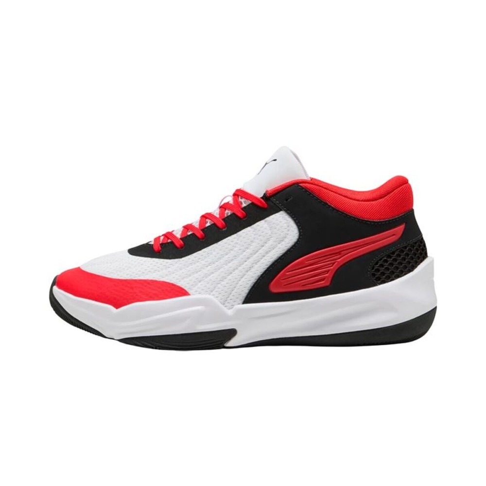 Încălțăminte de Baschet pentru Adulți Puma Court Pro 2 Alb Roșu