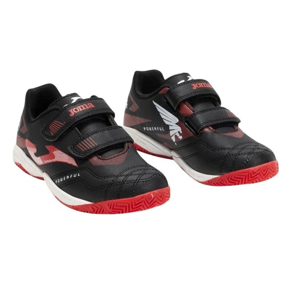 Încălțăminte de Fotbal Sală pentru Copii Joma Sport Powerful 2501 Negru