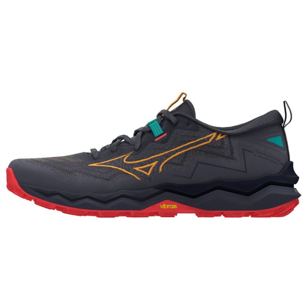 Pantofi trail pentru bărbați (alergare montană) Mizuno Wave Daichi 9 Gri închis