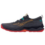 Pantofi trail pentru bărbați (alergare montană) Mizuno Wave Daichi 9 Gri închis