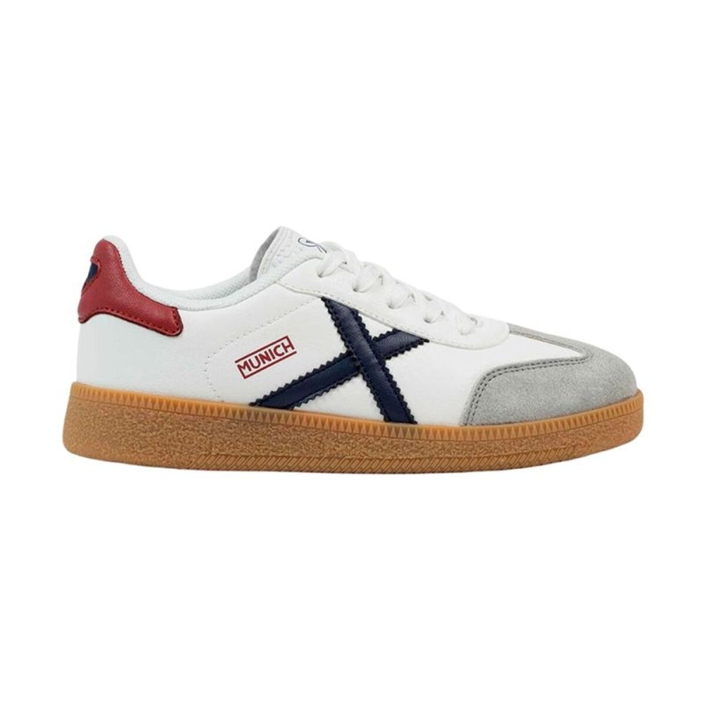 Adidași pentru Copii Munich Mini Barru 10 Alb