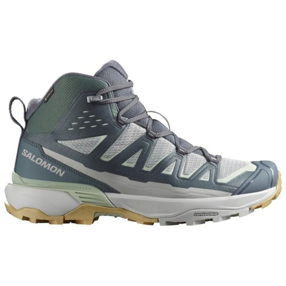 Încălțăminte mers sportiv pentru bărbați Salomon X Ultra 360 Edge Mid GTX Gri