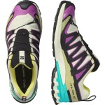 Pantofi trail pentru bărbați (alergare montană) Salomon Xa Pro 3D V9 Gtx Maro Deschis