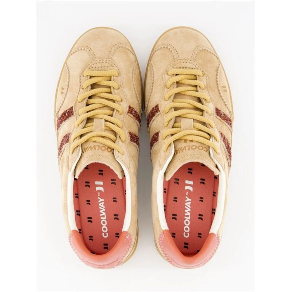 Adidași Casual de Damă Coolway Kizuna Maro Deschis