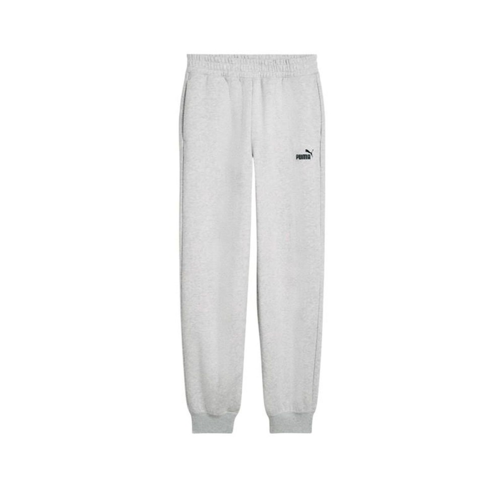 Pantaloni lungi de sport Puma Essentials Small No. 1 Logo Gri deschis Femeie