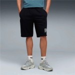 Pantaloni Scurți Sport pentru Bărbați Puma Essentials Logo Lab Negru