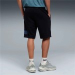 Pantaloni Scurți Sport pentru Bărbați Puma Essentials Logo Lab Negru