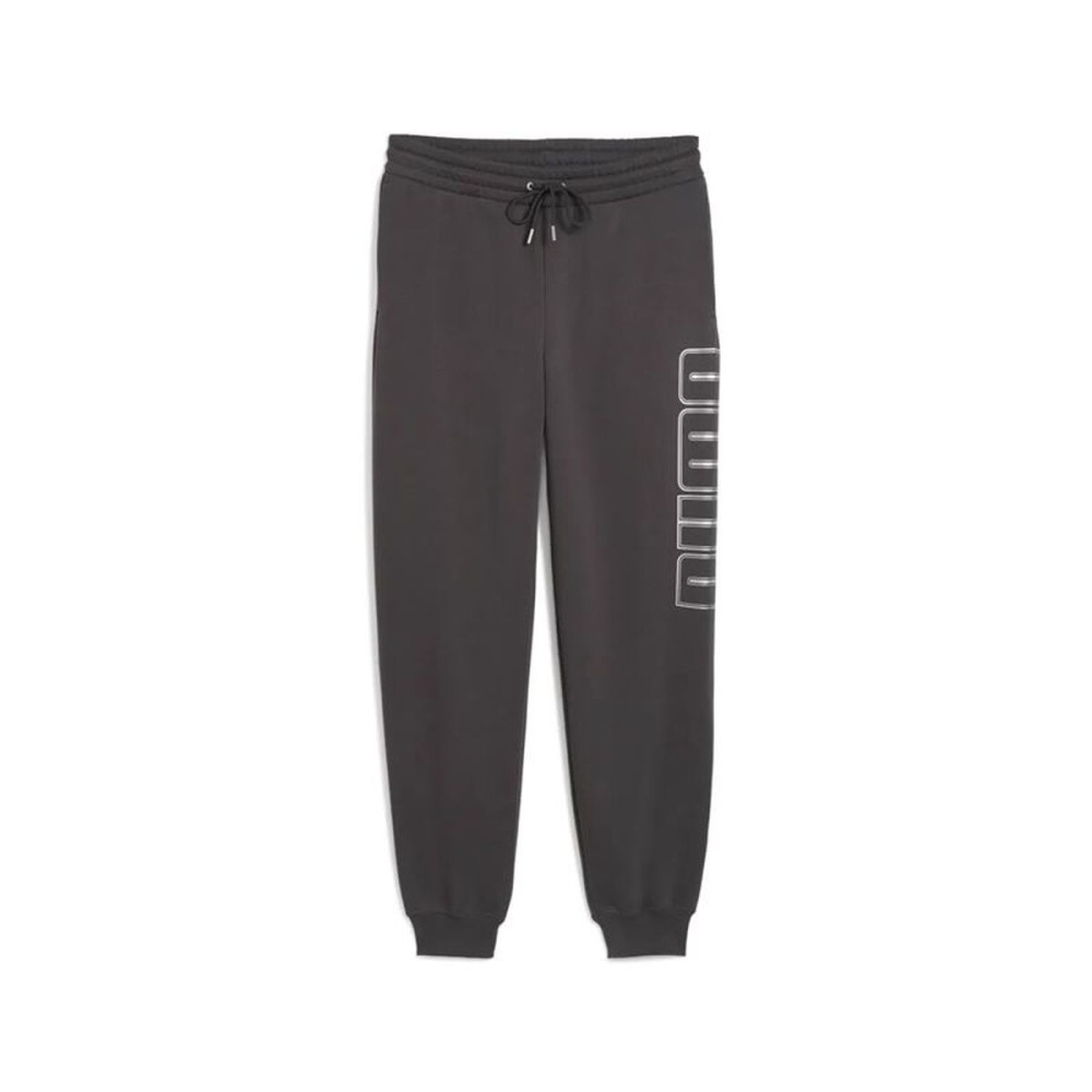Pantaloni lungi de sport Puma Maximal Metallic Swe Gri Bărbați