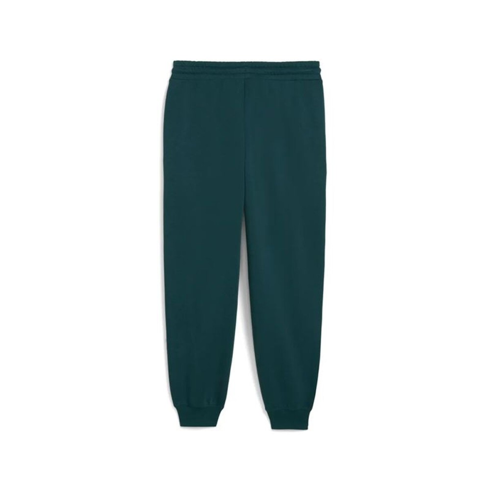 Pantaloni lungi de sport Puma Maximal Metallic Sweatpants Verde Femeie