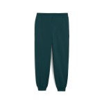 Pantaloni lungi de sport Puma Maximal Metallic Sweatpants Verde Femeie