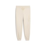 Pantaloni lungi de sport Puma Maximal Metallic Com Bej Femeie