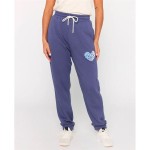Pantaloni lungi de sport Rip Curl Heart Fleece Trackpant Albastru Femeie