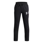 Pantaloni Sport pentru Copii Under Armour Rival Flc Cblck Grphc Jgr Negru