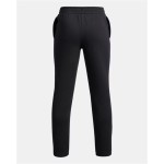 Pantaloni Sport pentru Copii Under Armour Rival Flc Cblck Grphc Jgr Negru