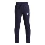 Pantaloni Sport pentru Copii Under Armour Rival Flc Cblck Grphc Jgr Negru