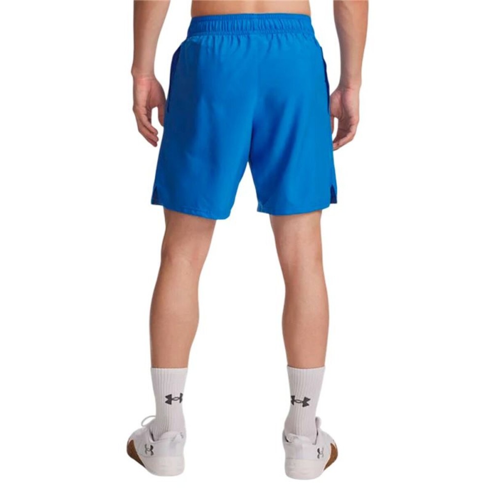 Pantaloni Scurți Sport pentru Bărbați Under Armour Tech Woven Albastru