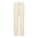 Pantaloni lungi de sport Only Onlscarlett Wide Pant Swt Noos Bej Femeie