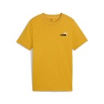 Tricou cu Mânecă Scurtă pentru Copii Puma Essentials 2 Color Auriu*