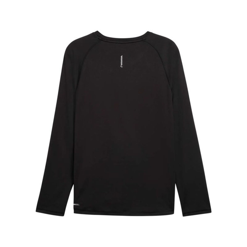 Tricou cu Mânecă Lungă Bărbați Puma M Run Velocity Long Negru