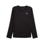 Tricou cu Mânecă Lungă Bărbați Puma M Run Velocity Long Negru