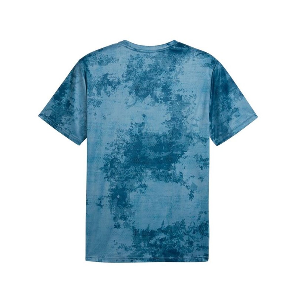 Tricou cu Mânecă Scurtă Bărbați Puma Essentialsentials Aop Negru