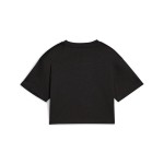 Tricou cu Mânecă Scurtă pentru Copii Puma Essentials 2 Color No. 1 Negru