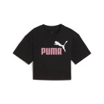 Tricou cu Mânecă Scurtă pentru Copii Puma Essentials 2 Color No. 1 Negru