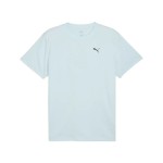 Tricou cu Mânecă Scurtă Bărbați Puma Graphics Running Fas Albastru deschis