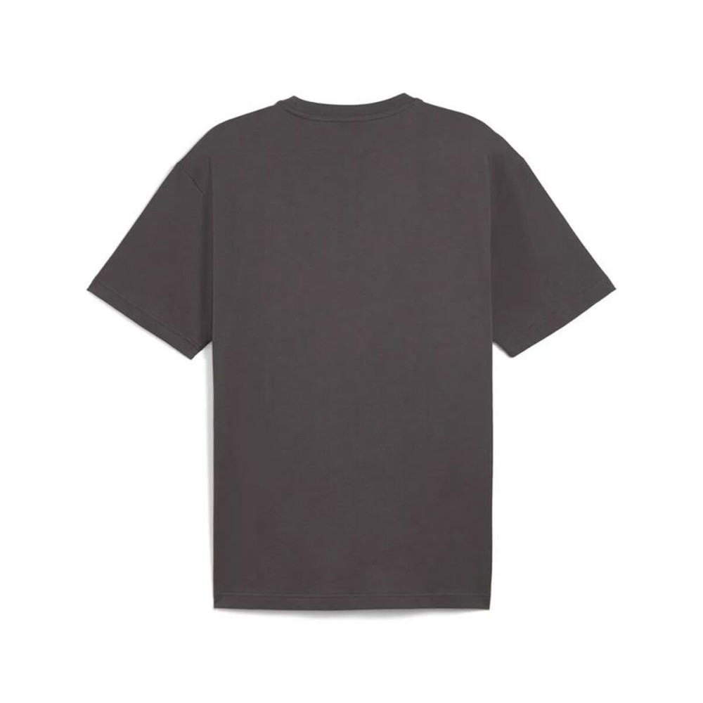 Tricou cu Mânecă Scurtă Bărbați Puma Maximal Metallic Relaxed Gri