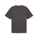 Tricou cu Mânecă Scurtă Bărbați Puma Maximal Metallic Relaxed Gri