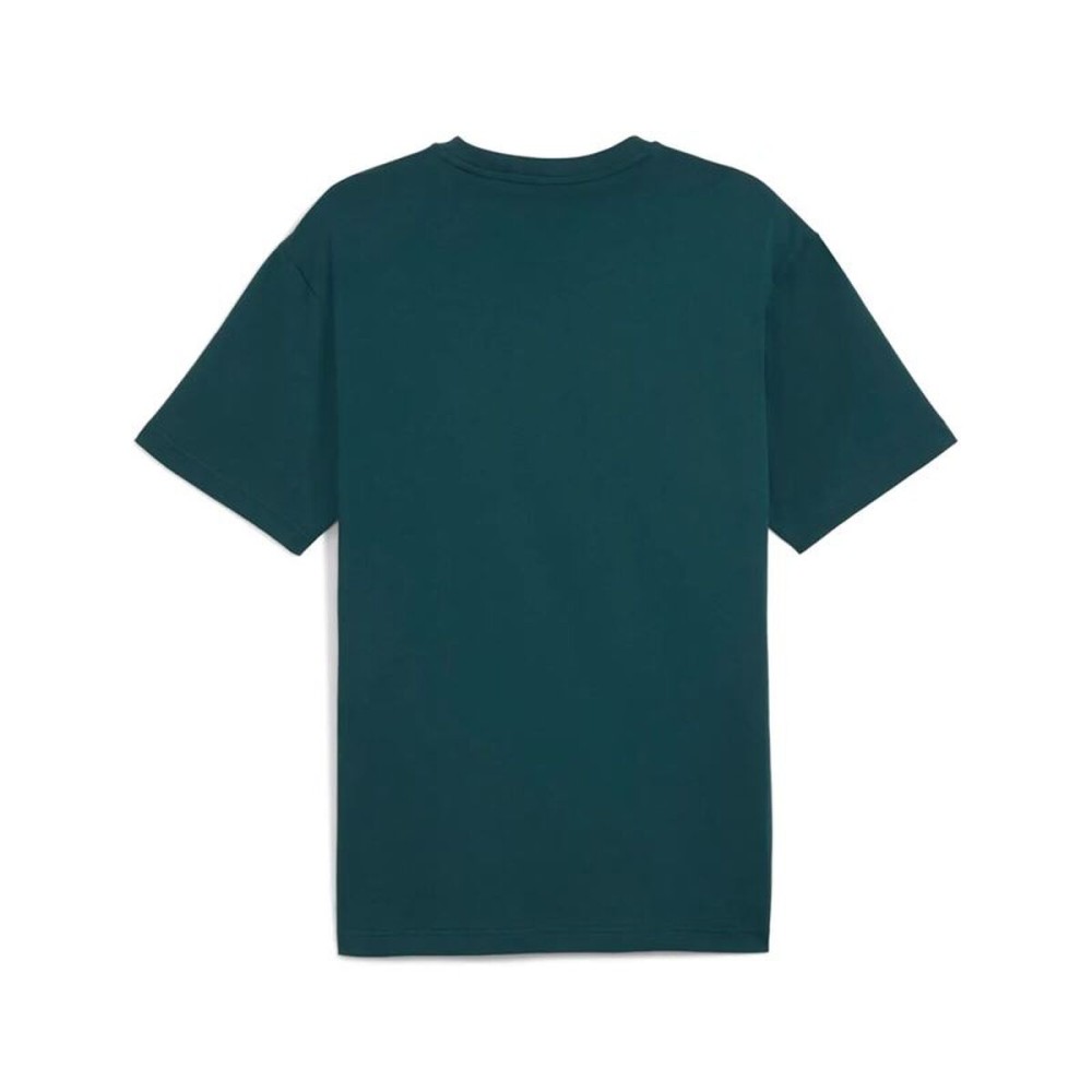 Tricou cu Mânecă Scurtă Bărbați Puma Maximal Metallic Relaxed Verde