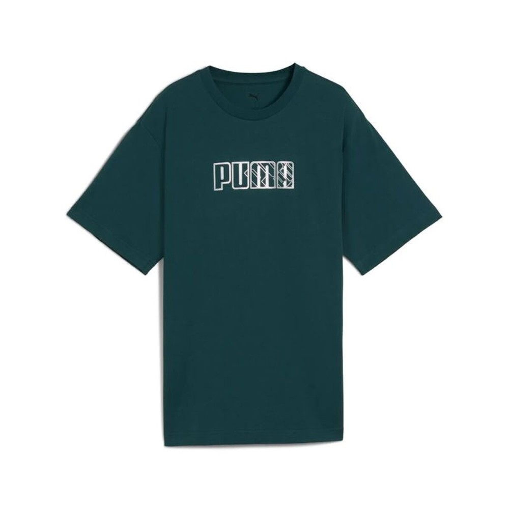 Tricou cu Mânecă Scurtă Femei Puma Maximal Metallic Relaxed