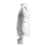 Tricou cu Mânecă Lungă Bărbați Joma Sport Deva R-Night Alb Negru