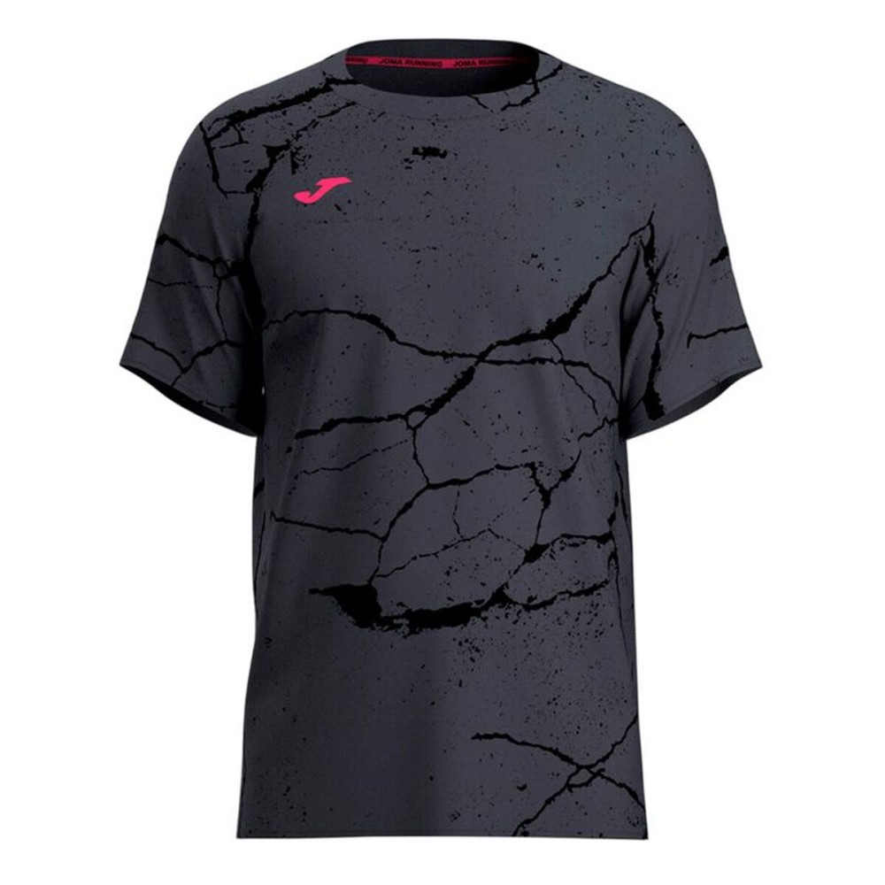 Tricou cu Mânecă Scurtă Bărbați Joma Sport R-Night Pro Negru