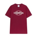 Tricou cu Mânecă Scurtă Bărbați Champion Graphic Shop Roșu Închis