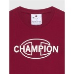 Tricou cu Mânecă Scurtă Bărbați Champion Graphic Shop Roșu Închis