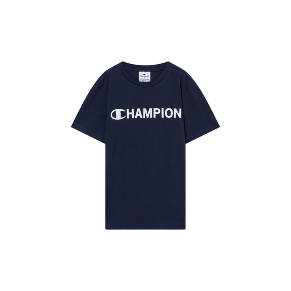 Tricou cu Mânecă Scurtă pentru Copii Champion Graphic Shop Bleumarin