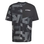 Tricou cu Mânecă Scurtă Bărbați Adidas Mt Aop Negru