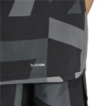 Tricou cu Mânecă Scurtă Bărbați Adidas Mt Aop Negru