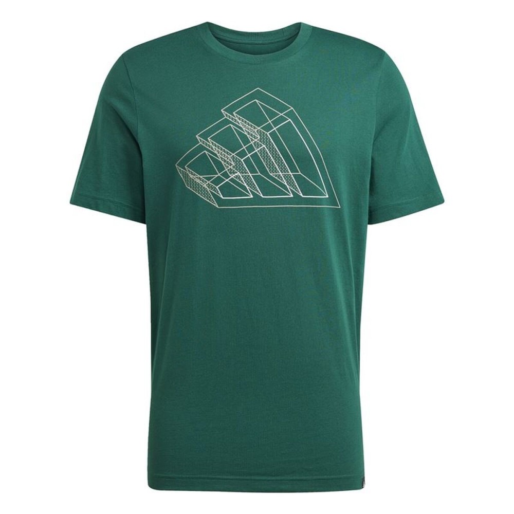 Tricou cu Mânecă Scurtă Bărbați Adidas Fill Verde inchis