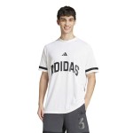 Tricou cu Mânecă Scurtă Bărbați Adidas Us Sport Alb