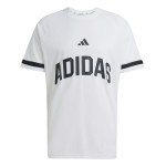 Tricou cu Mânecă Scurtă Bărbați Adidas Us Sport Alb
