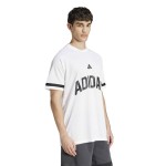 Tricou cu Mânecă Scurtă Bărbați Adidas Us Sport Alb