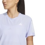 Tricou cu Mânecă Scurtă Femei Adidas Own the Run Lavandă Running