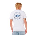 Tricou cu Mânecă Scurtă Bărbați Rip Curl Staple Alb