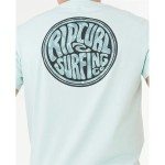 Tricou cu Mânecă Scurtă Bărbați Rip Curl Drifter Tee Albastru